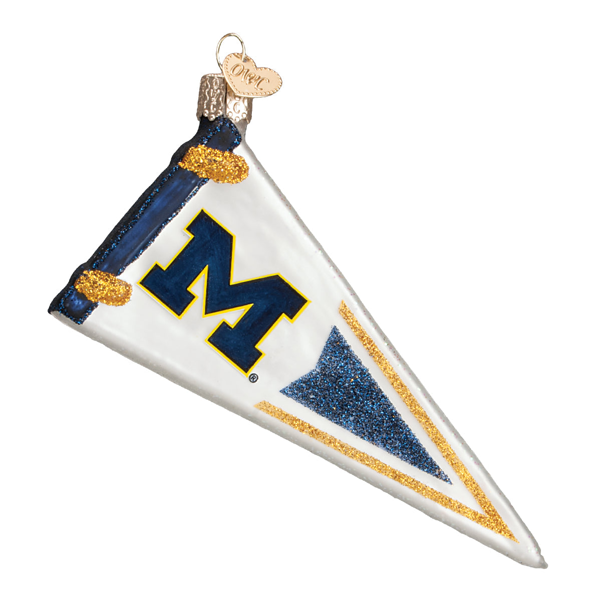 Michigan Pennant Ornament - Southlake Paws