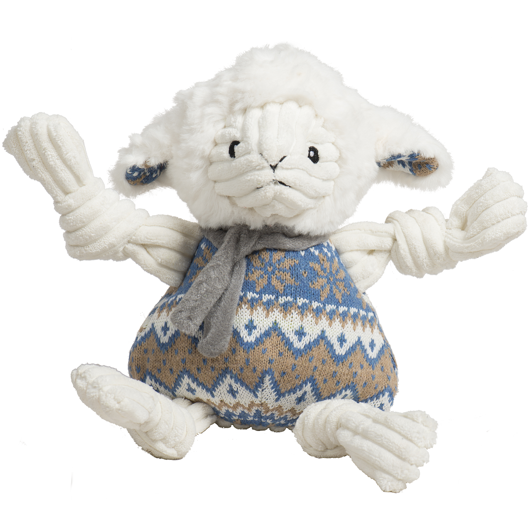 Leo Lamb Plush Dog Toy Knottie® - image 3