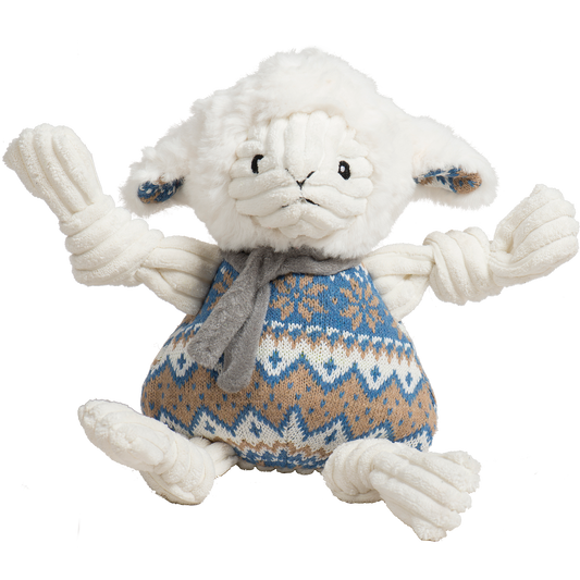 Leo Lamb Plush Dog Toy Knottie® - image 3