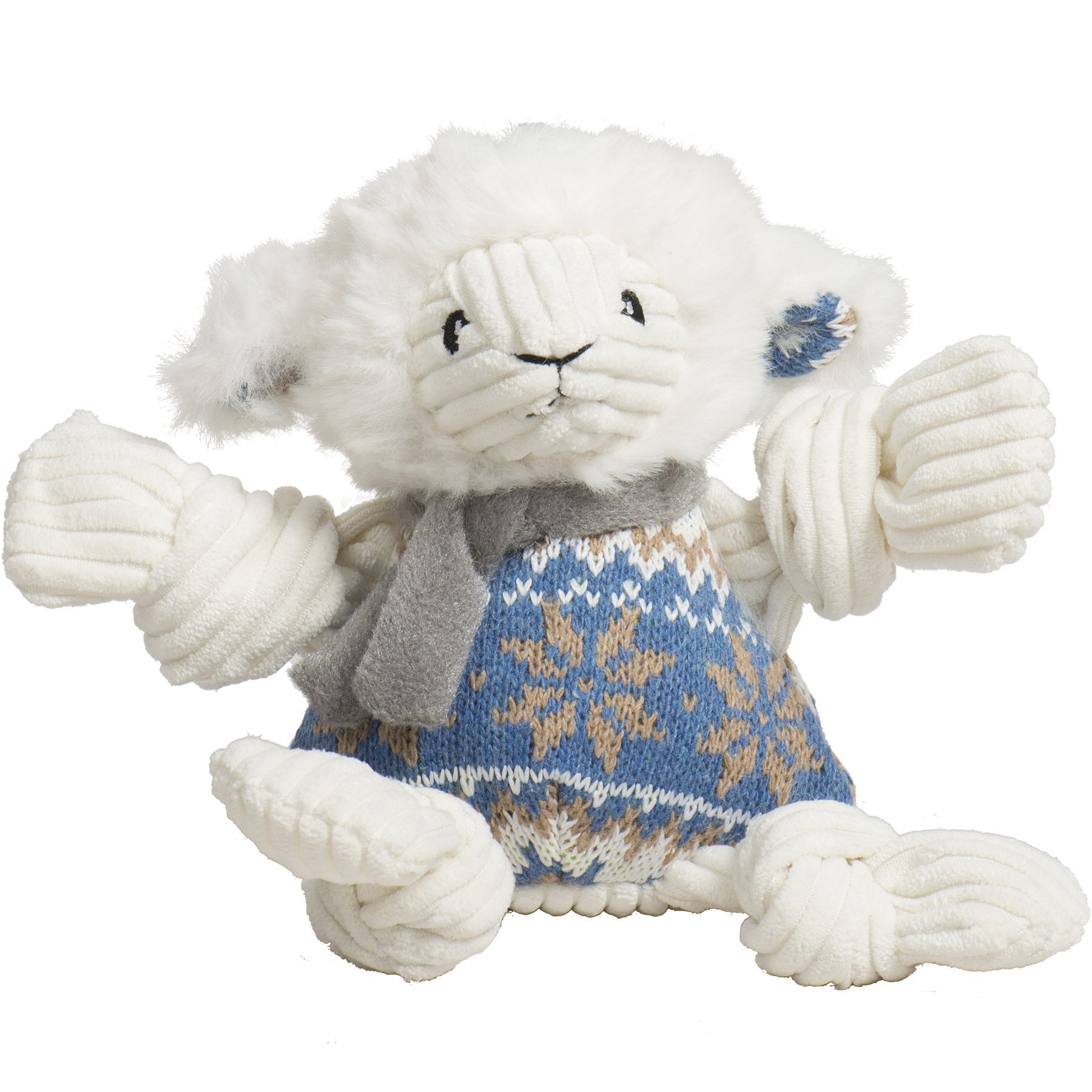 Leo Lamb Plush Dog Toy Knottie® - image 2