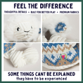 Load image into Gallery viewer, Dog Toys Premium Leo Lamb Plush Dog Toy Knottie®
