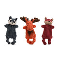 Load image into Gallery viewer, Woodland HuggleFlatties™ Assorted Durable Plush Dog Toys (3pk)
