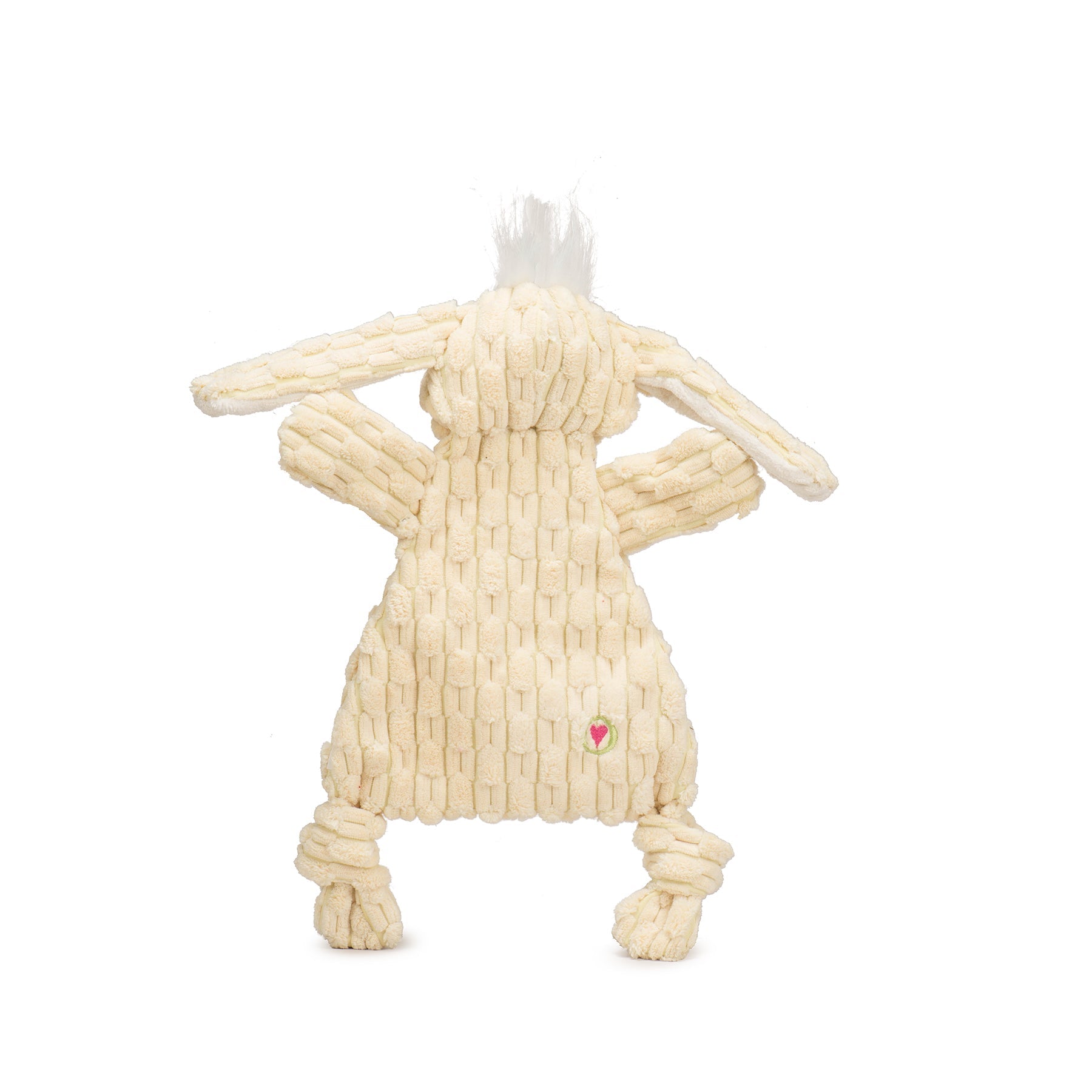 Bobbi Bunny HuggleFlatties™ Durable Plush Dog Toy - image 4