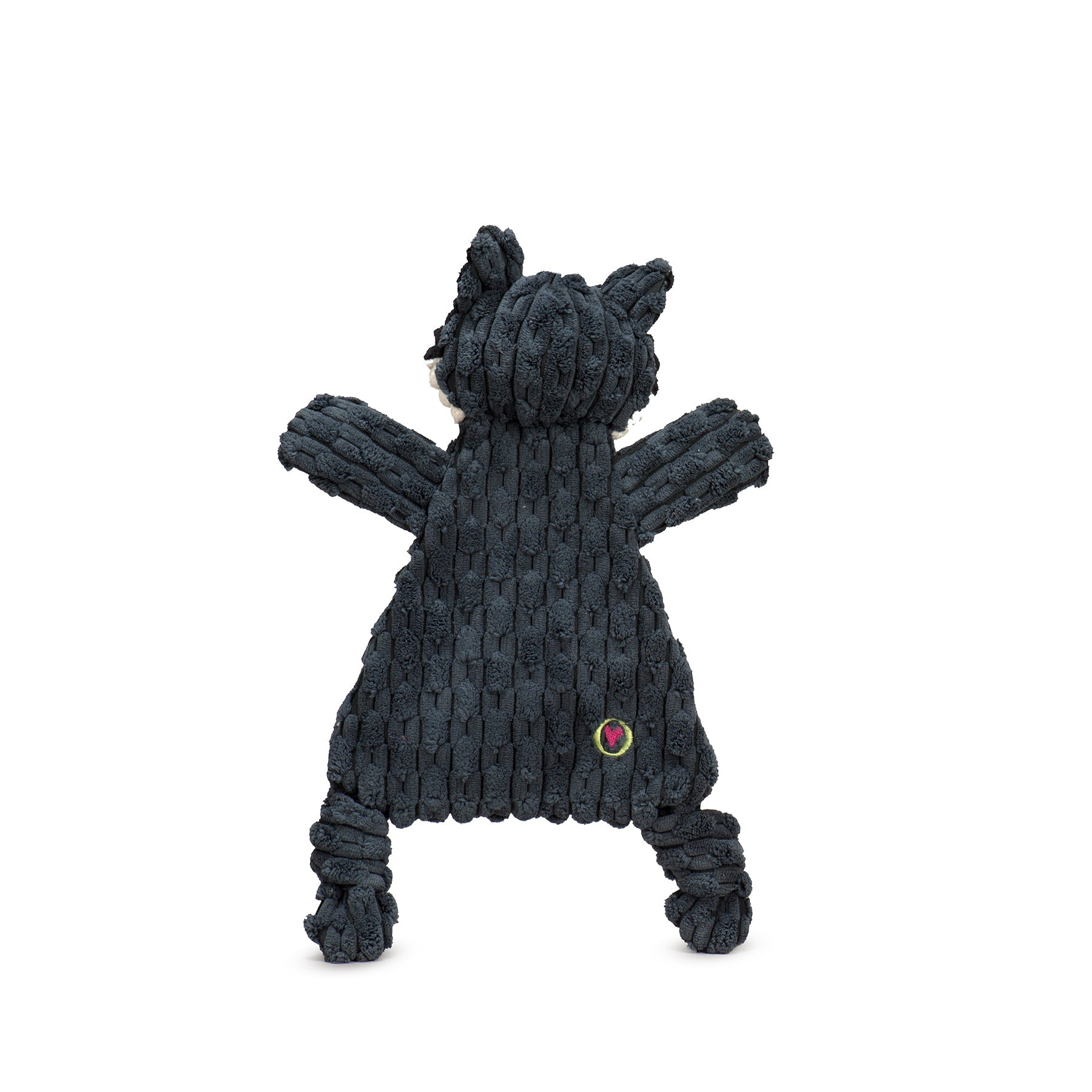 Reggie Raccoon HuggleFlatties™ Durable Plush Dog Toy - image 4