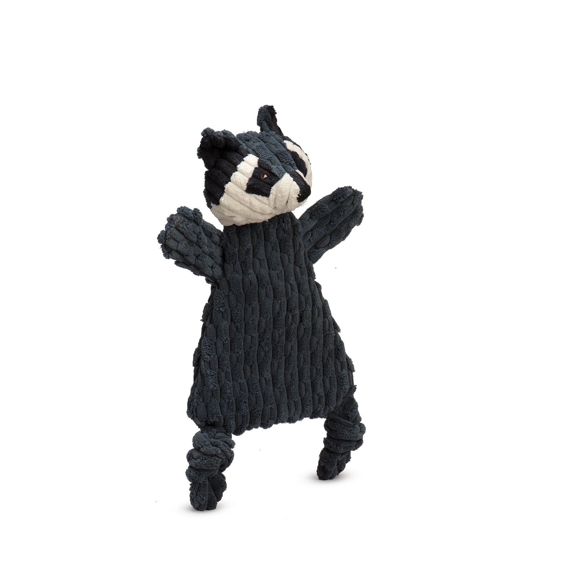 Reggie Raccoon HuggleFlatties™ Durable Plush Dog Toy - image 3