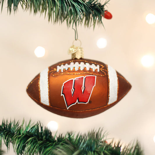 Wisconsin Football Ornament - Southlake Paws