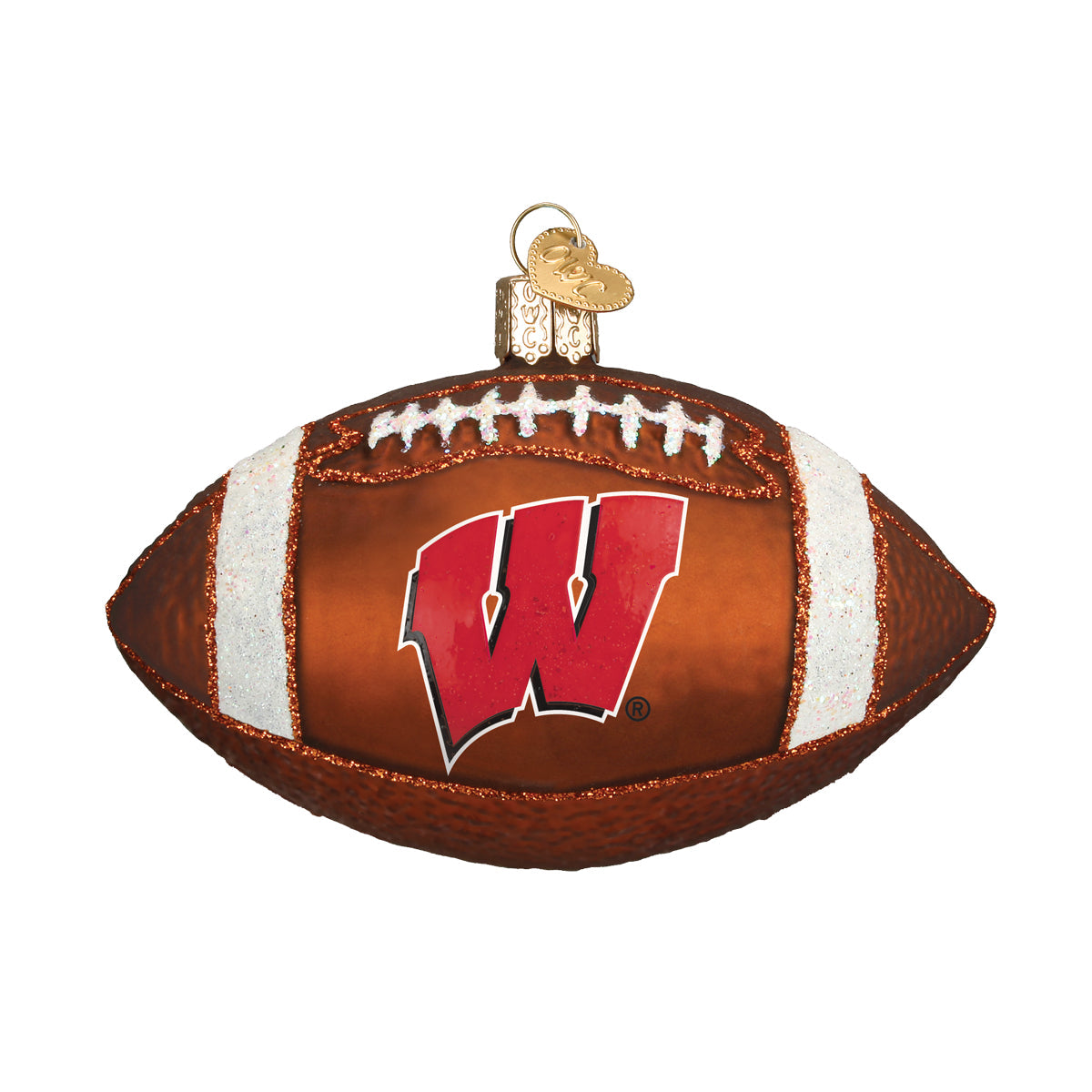 Wisconsin Football Ornament - Southlake Paws