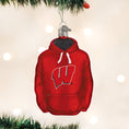 Load image into Gallery viewer, Wisconsin Hoodie Ornament - Southlake Paws

