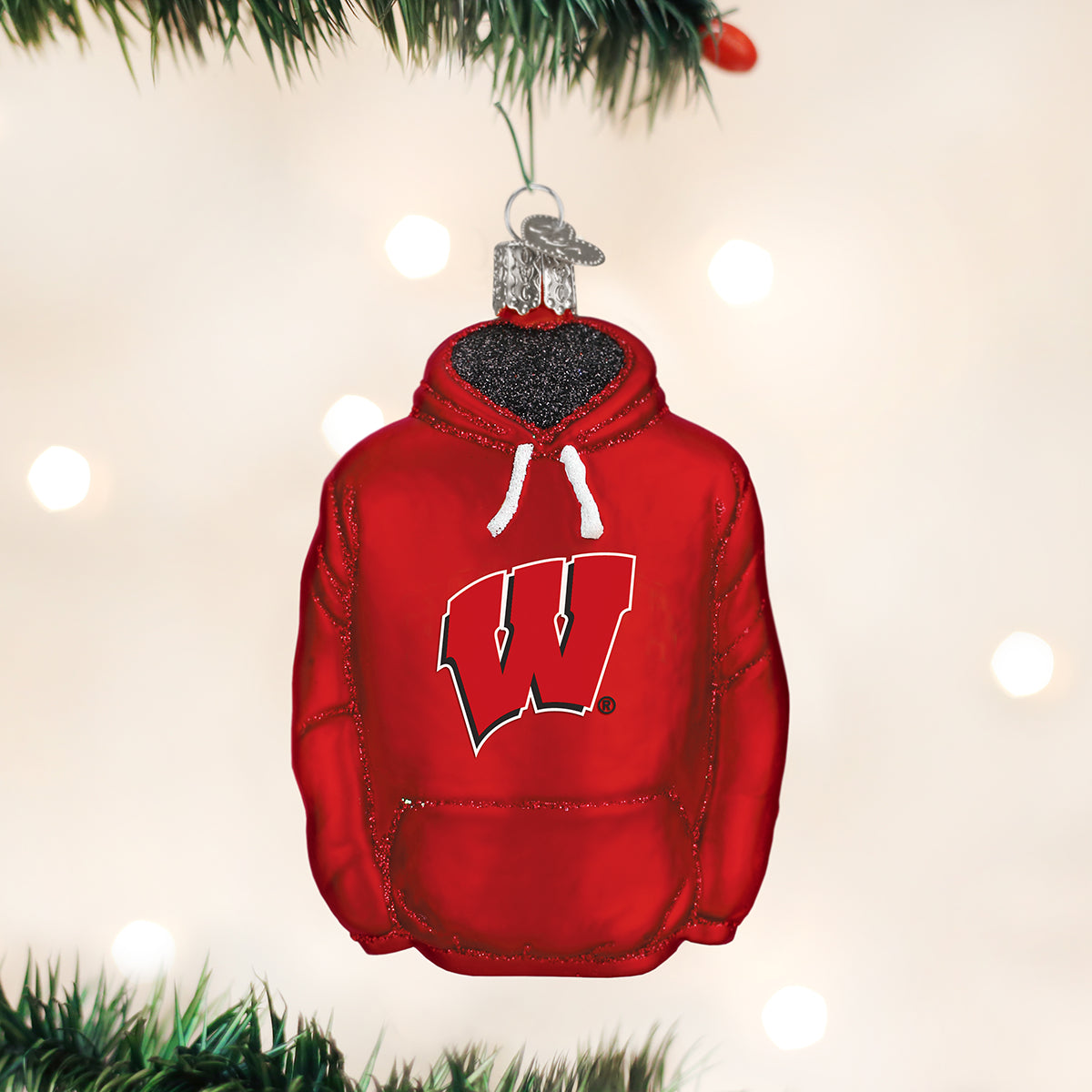 Wisconsin Hoodie Ornament - Southlake Paws