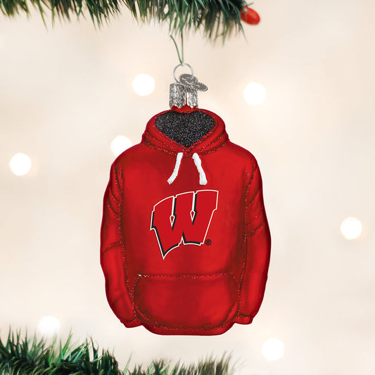 Wisconsin Hoodie Ornament - Southlake Paws