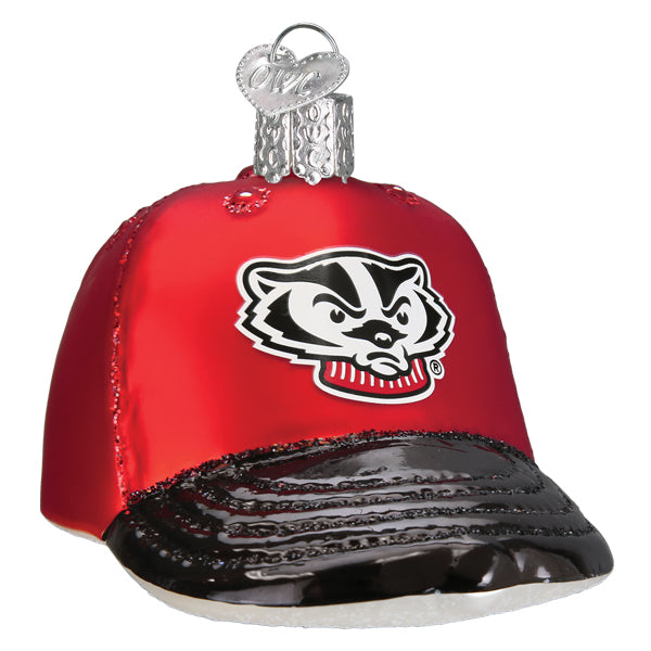 Wisconsin Baseball Cap Ornament - Southlake Paws