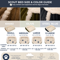 Load image into Gallery viewer, Premium Scout Perfect Bolster Dog Bed
