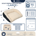 Load image into Gallery viewer, Premium Scout Perfect Bolster Dog Bed
