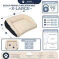 Load image into Gallery viewer, Premium Scout Perfect Bolster Dog Bed
