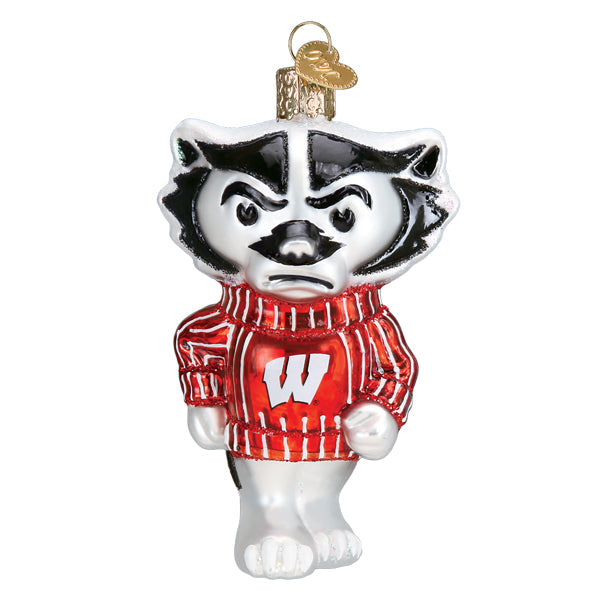 Wisconsin Bucky Ornament - Southlake Paws