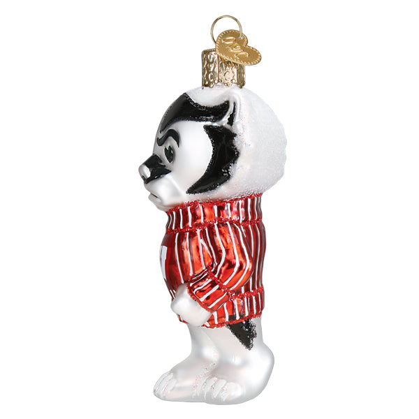 Wisconsin Bucky Ornament - Southlake Paws