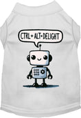 Load image into Gallery viewer, Dog Shirt for Pets "Ctrl+Alt+Delight"
