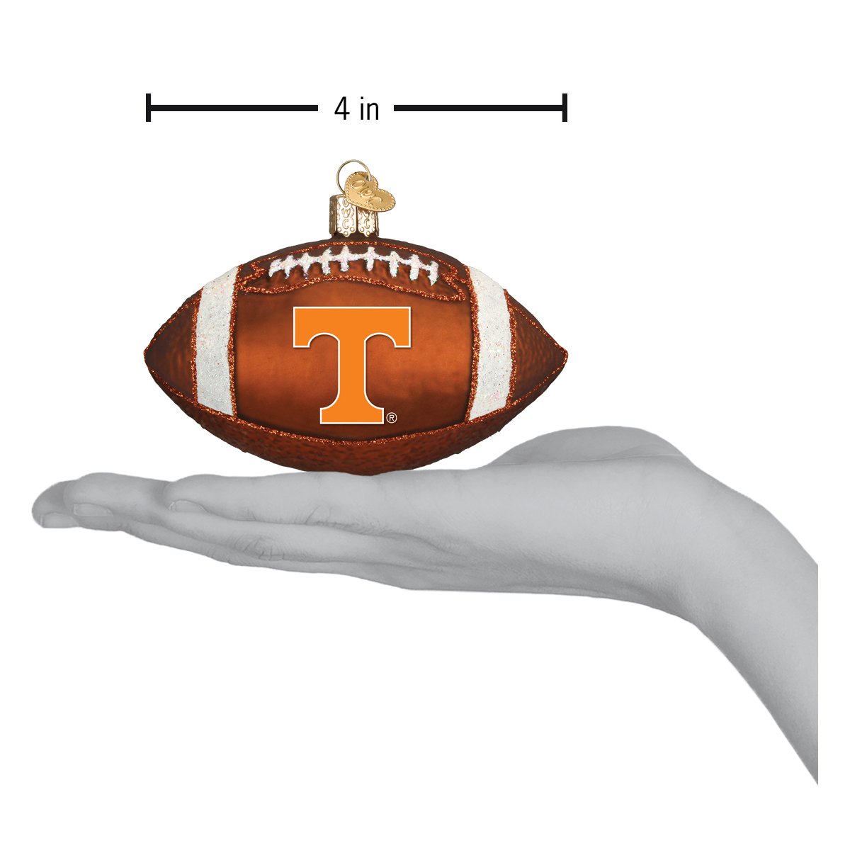Tennessee Football Ornament - Southlake Paws