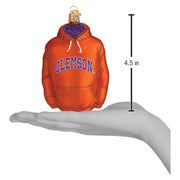 Clemson Hoodie Ornament