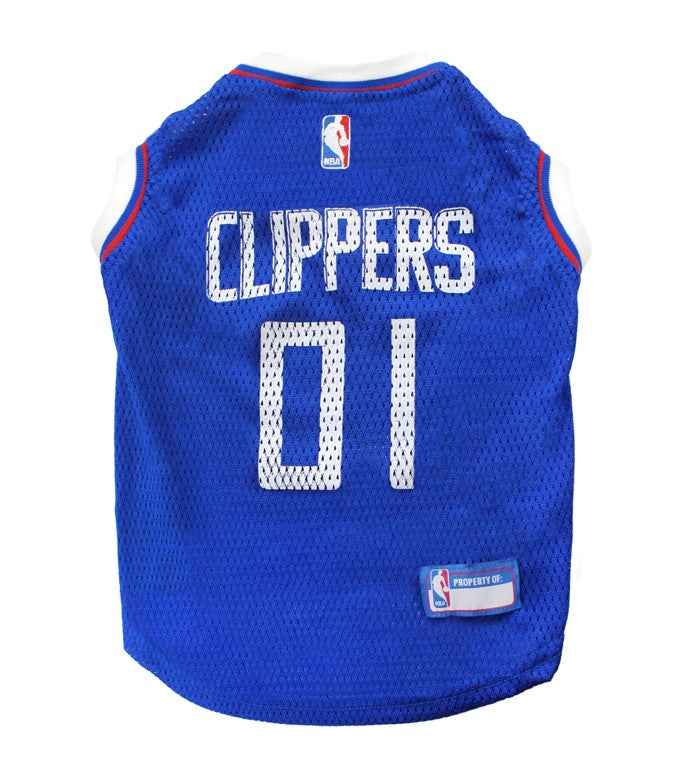 Los Angeles Clippers NBA Dog Jersey - Official Basketball Pet Fan Apparel