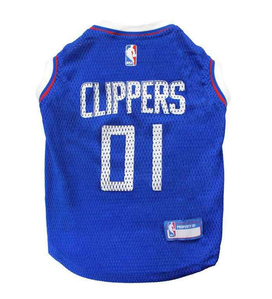 Los Angeles Clippers NBA Dog Jersey - Official Basketball Pet Fan Apparel