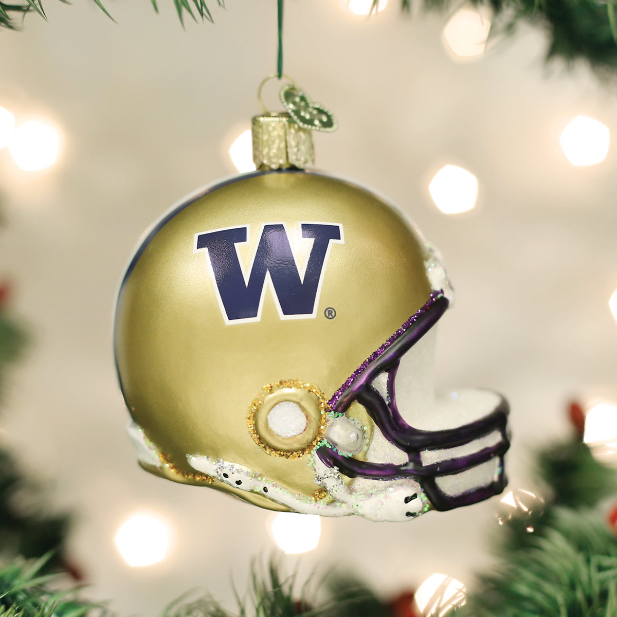 Washington Helmet Ornament - Southlake Paws
