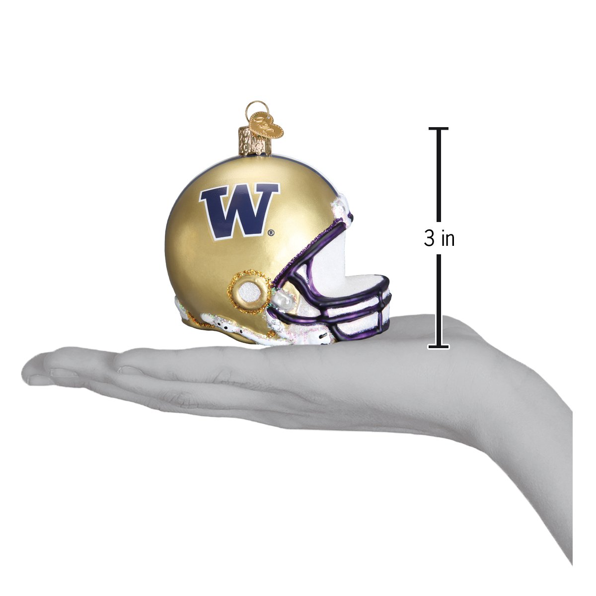 Washington Helmet Ornament - Southlake Paws