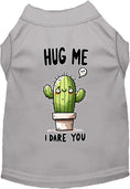Load image into Gallery viewer, Dog Shirt for Pets "Hug Me, Dare You"
