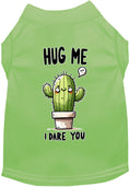 Load image into Gallery viewer, Dog Shirt for Pets "Hug Me, Dare You"
