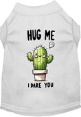Load image into Gallery viewer, Dog Shirt for Pets "Hug Me, Dare You"

