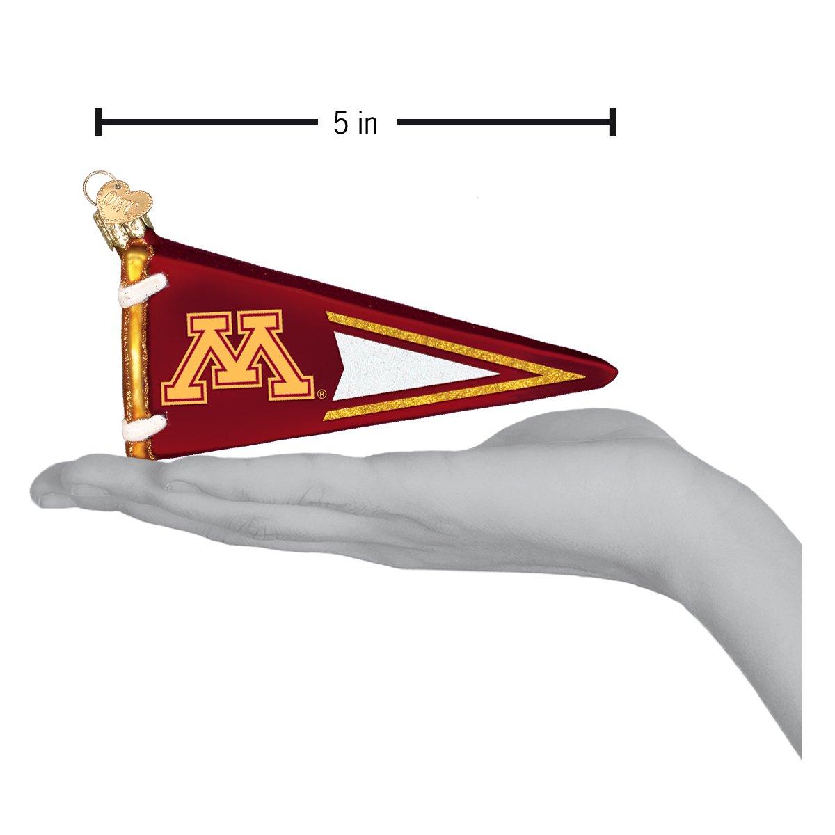 Minnesota Pennant Ornament - Southlake Paws