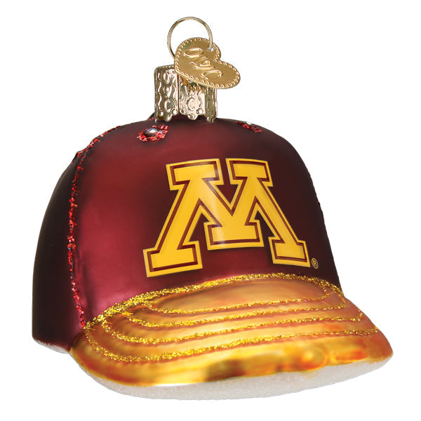 Minnesota Baseball Cap Ornament - Southlake Paws