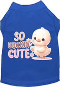 Load image into Gallery viewer, Dog Shirt for Pets "So Duckin Cute"
