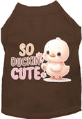 Load image into Gallery viewer, Dog Shirt for Pets "So Duckin Cute"

