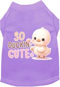 Load image into Gallery viewer, Dog Shirt for Pets "So Duckin Cute"
