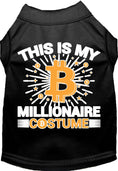 Load image into Gallery viewer, Funny Costume Cat or Dog Shirt for Pets "Bitcoin Bro Costume"
