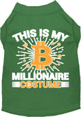 Load image into Gallery viewer, Funny Costume Cat or Dog Shirt for Pets "Bitcoin Bro Costume"
