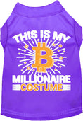 Load image into Gallery viewer, Funny Costume Cat or Dog Shirt for Pets "Bitcoin Bro Costume"
