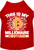 Load image into Gallery viewer, Funny Costume Cat or Dog Shirt for Pets "Bitcoin Bro Costume"
