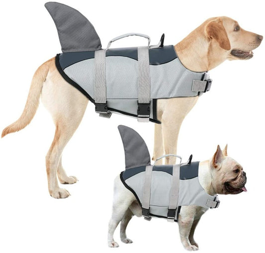Shark Fin Dog Life Jacket - Southlake Paws