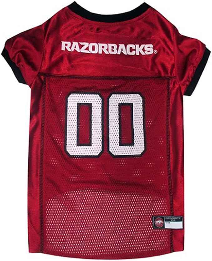 NCAA Arkansas Mesh Dog Jersey