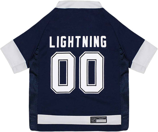 NHL Tampa Bay Lightning Mesh Dog Jersey