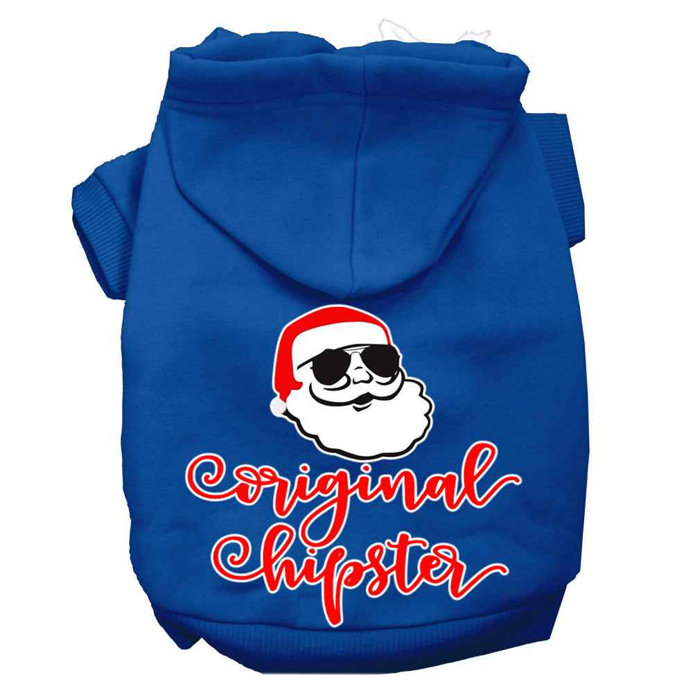 Christmas Pet Hoodie "Original Hipster"