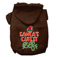 Load image into Gallery viewer, Christmas Pet Hoodie Screen Printed, "Santa's Cutest Elf"
