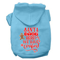 Load image into Gallery viewer, Christmas Pet Hoodie Screen Printed, "Santa Stop Here, We Have Cookies"
