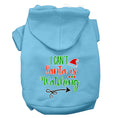 Load image into Gallery viewer, Christmas Pet Hoodie "I Can't, Santa Is Watching"

