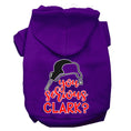 Load image into Gallery viewer, Christmas Pet Hoodie Screen Printed, "You Serious Clark?"
