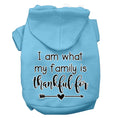 Load image into Gallery viewer, Thanksgiving Pet Hoodie "What My Family Is Thankful For"
