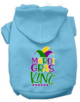 Load image into Gallery viewer, Pet Dog & Cat Hoodie Screen Printed, "Mardi Gras King"
