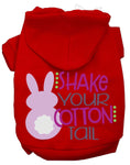 Load image into Gallery viewer, Pet, Dog & Cat Hoodie Screen Printed, "Shake Your Cotton Tail"
